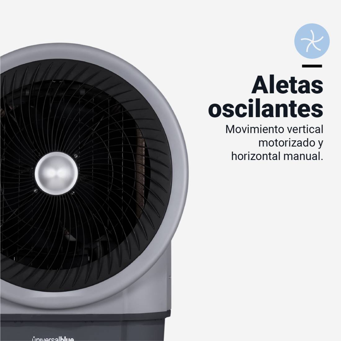 CLIMATIZADOR U.BLUE TULUM 7090 90L 300W 10000M3/H